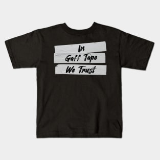 Audio Engineer Duct Tape Kids T-Shirt